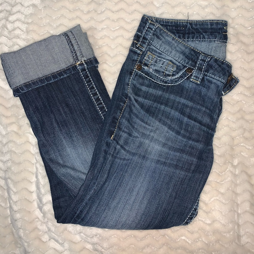 Silver women’s capris, santorini style